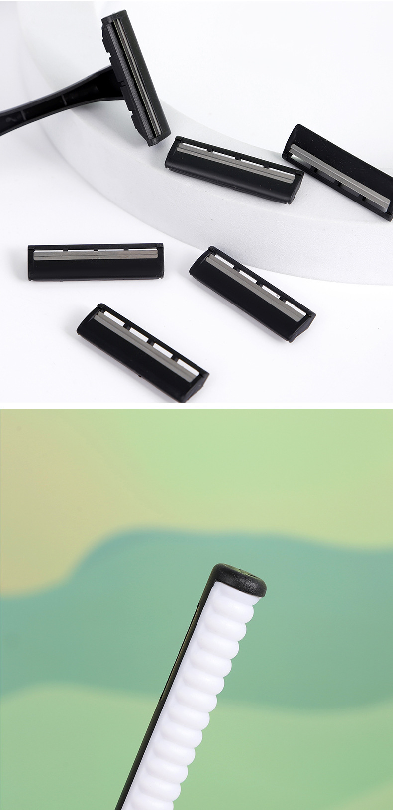 ALSHABAB吉派手动刮胡子刀老式刮胡刀二层刀片剃须刀刀片男士刮脸刀详情9