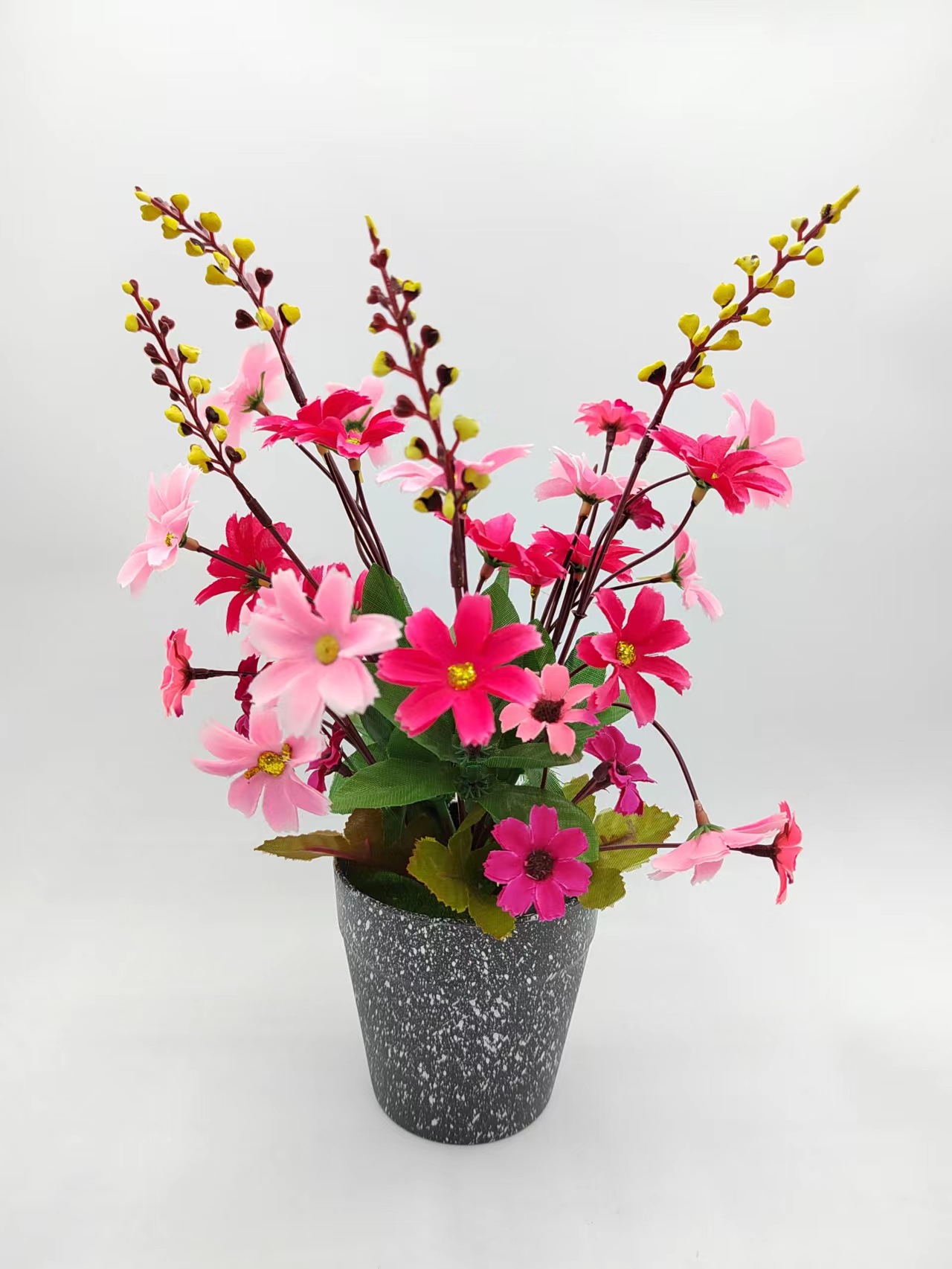 Hongsheng Simulation Craft Mini Simulation potted Plants for indoor decoration simulation bonsai pic 2