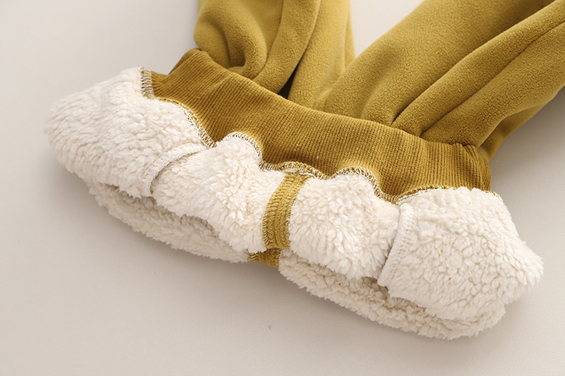 儿童冬款2023年新款运动套装可爱卡通儿童加绒复合卫衣休闲两件套详情17