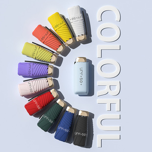 代发三折水果伞防晒黑胶太阳伞遮阳雨伞晴雨两用全自动折叠晴雨伞详情17