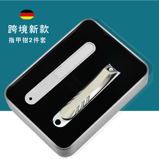 Stainless steel nail clippers, black nail clippers set, 18-piece nail clippers set, nail art tool set, beauty set pic 14