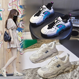 2024夏季新款女士真皮包头罗马凉鞋女休闲厚底猪笼鞋时尚编织女鞋详情5