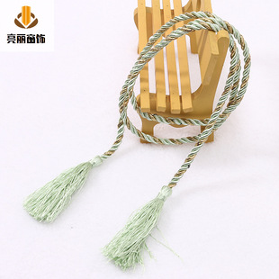 现货供应 亮丽窗饰花边 包丝绒珠窗帘花边 窗帘辅料 厂家直供详情8