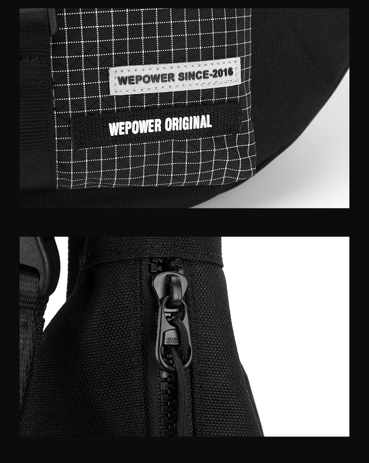 WEPOWER新款饺子包 男女通用时尚单肩包 轻便户外大容量斜挎包 百搭潮流其他分类详情25