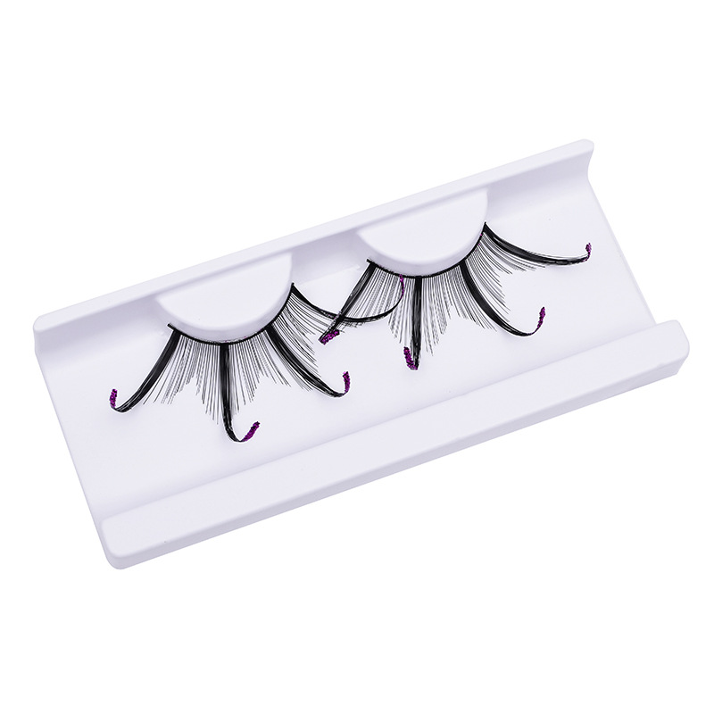 Cross-border bestseller 3D European and American style exaggerated eyelashes for Halloween and Christmas, one-piece consignment pic 15