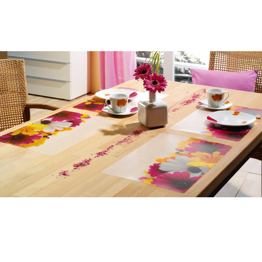 clear Transparent plsatic tabl
