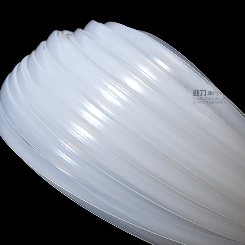 工厂直供婚纱定型鱼骨 塑料束身胶骨条 服饰支撑骨架侧骨透明胶条详情24