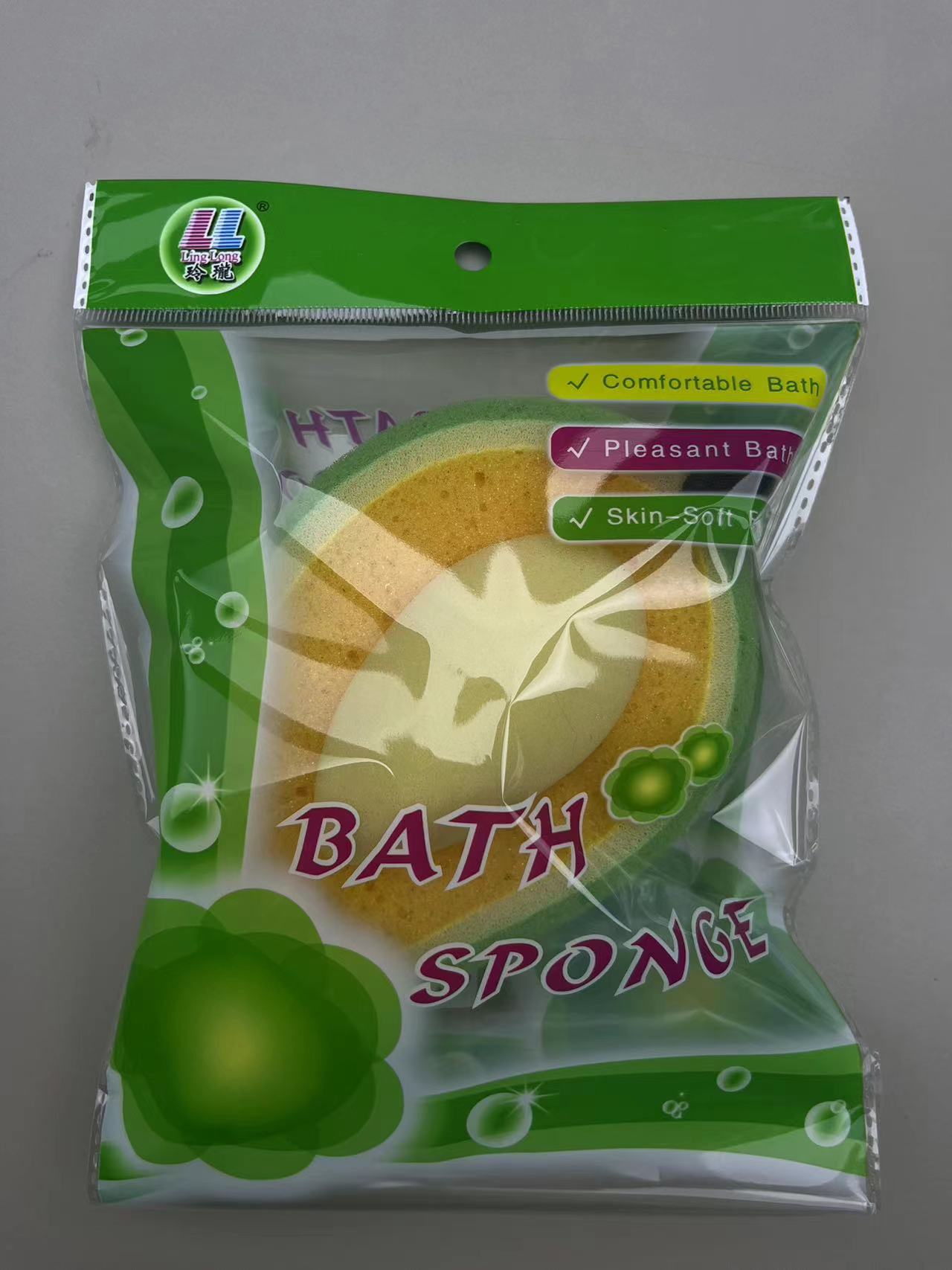 The new soft fruit sponge from the manufacturer, a bubble cleaning and bathing sponge, is a perfect tool for absorbing water, rubbing mud and scrubbing pic 9