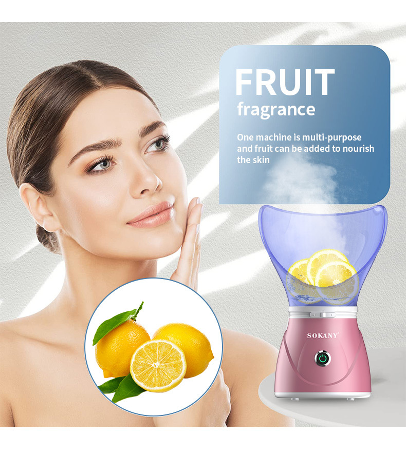 Cross-border SOKANY1029 Facial Steamer, home beauty device, Hydrating Device, Spray, Nano Mini Facial steamer, Moisturizing pic 3