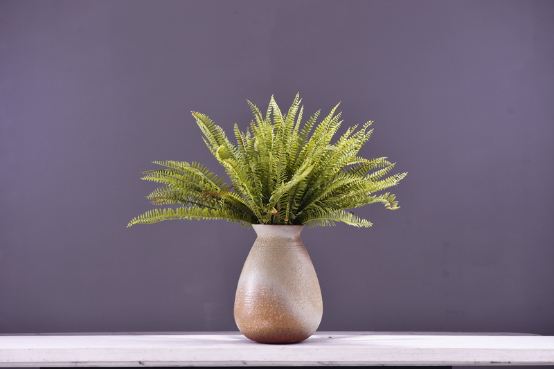 Wholesale of artificial Persian grass and artificial green plants, plant wall landscaping, window display, flower arrangement, leaf materials, fur, and artificial fern leaves pic 15