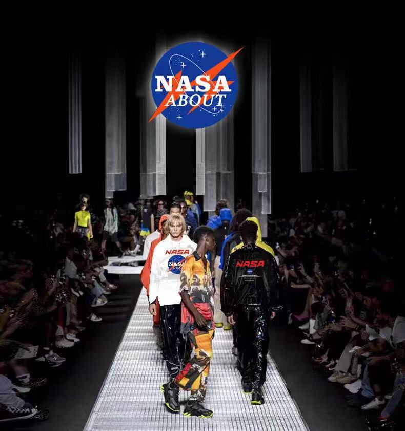 NASA Men's Spring and Autumn collection of new loose straight-leg summer retro washed casual jeans pic 28