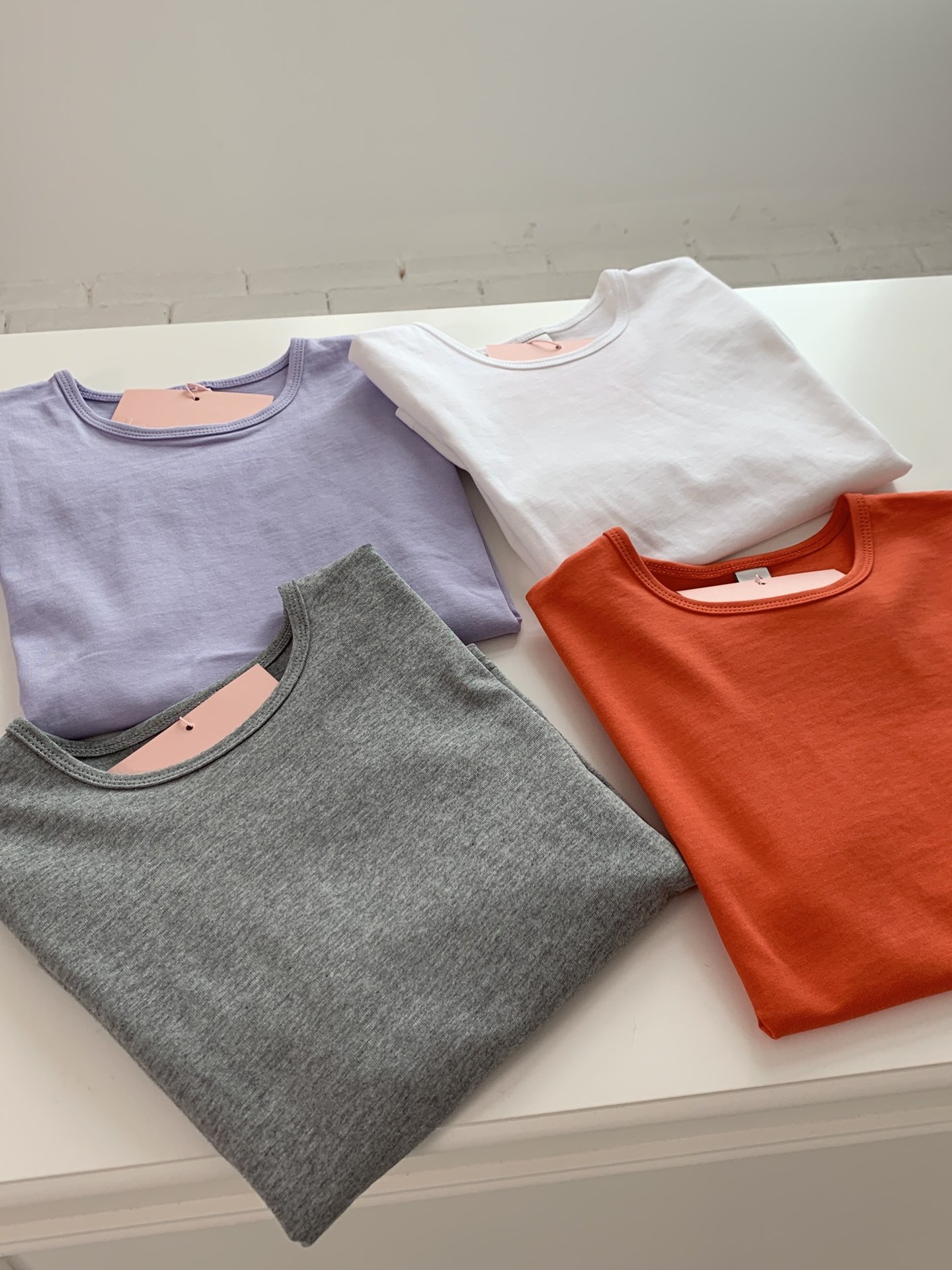 Pure cotton off-the-shoulder embroidered short-sleeved T-shirt for women, 2025 summer solid color casual style, Han Dongdaemun base layer ha*g pic 19