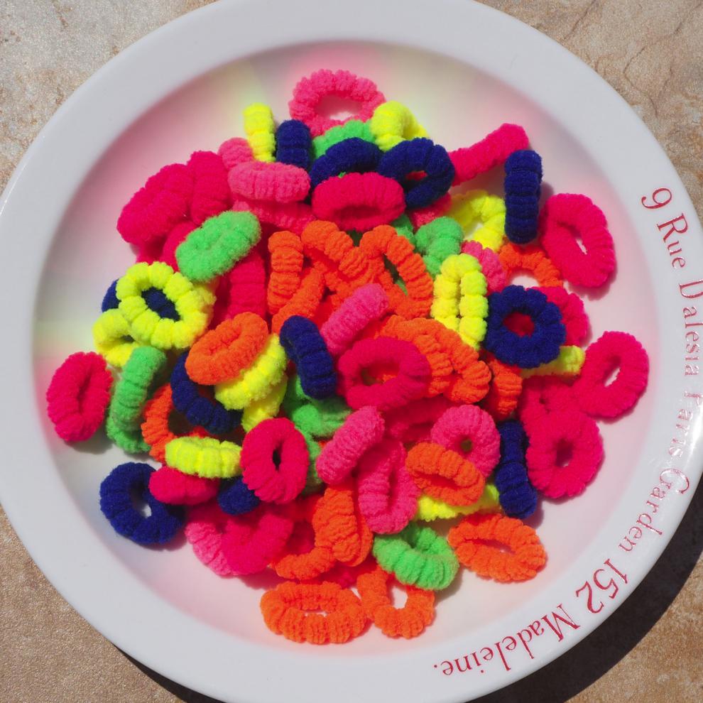 婴幼儿扎头皮筋女童宝宝弹性好不伤发毛巾圈发绳儿童可爱耐用头绳详情12