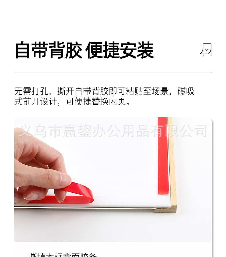 批发瑞普3190 相框支架欧式相框a4相框网格照片墙油画外框木框详情5