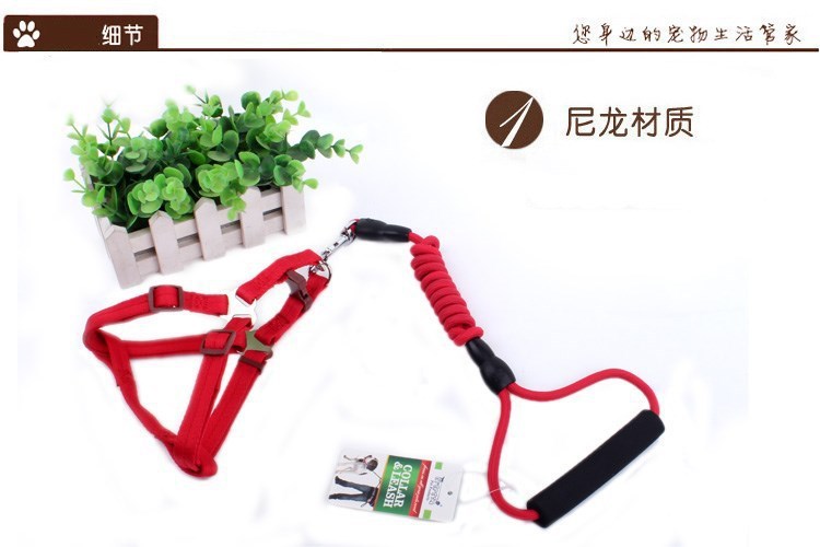 Brand new Pent chain pet supplies: Dog chains, dog leashes, dog collars, dog leashes, chest and back covers. Factory direct sales pic 31