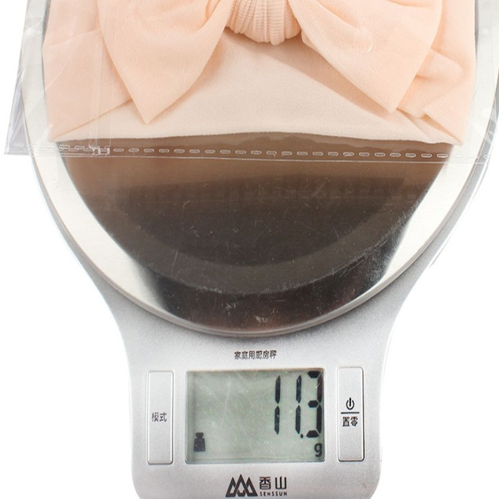 Europa y américa nuevo estilo niños accesorios suave nylon arco bebé diadema linda princesa nylon accesorios para el cabello pic 5