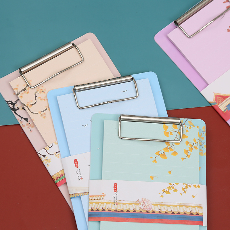 Factory direct sales of sticky note board clips, Chinese-style sticky notes of the Forbidden City, cute and creative portable student sticky note paper pic 3