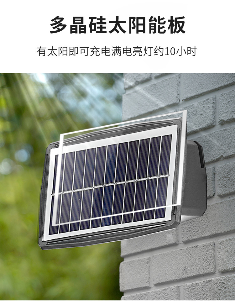 Solar double-head wall lamp, outdoor garden lamp, waterproof, outdoor up and down luminous, wall decoration garden lamp, wall-washing lamp pic 4
