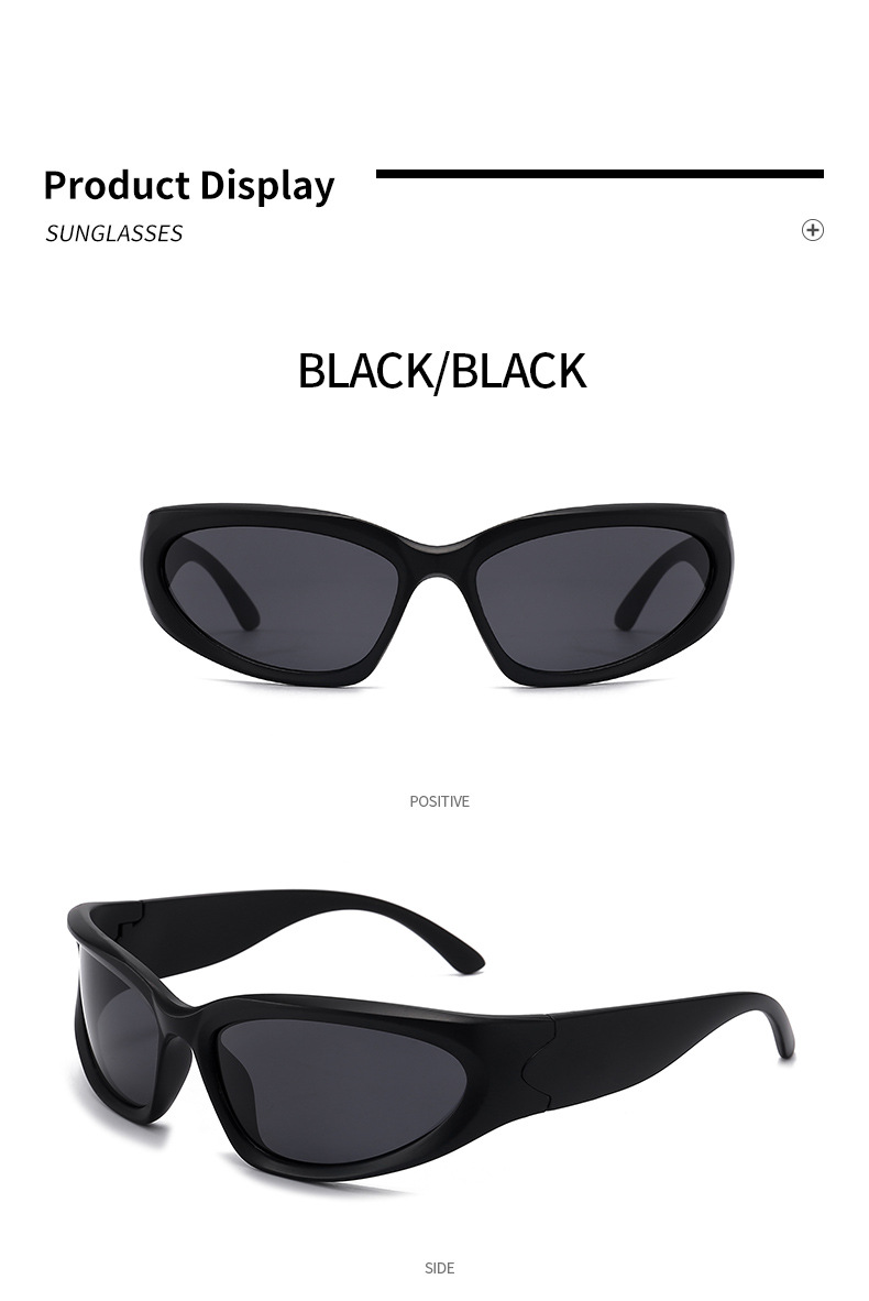 千禧未来感新款Y2K辣妹太阳镜骑行朋克运动网红墨镜女跨境潮眼镜详情11