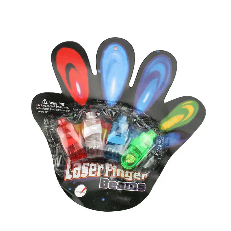 Cross-border bestsellers: Luminous finger light, ring light, card light, finger light, party toys, luminous toys, flashing toys pic 2