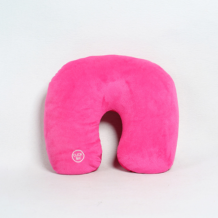 Direct sales from the manufacturer of multi-functional massage travel pillow, foam particle U-shaped pillow, cervical spine and waist cushion pillow pic 22