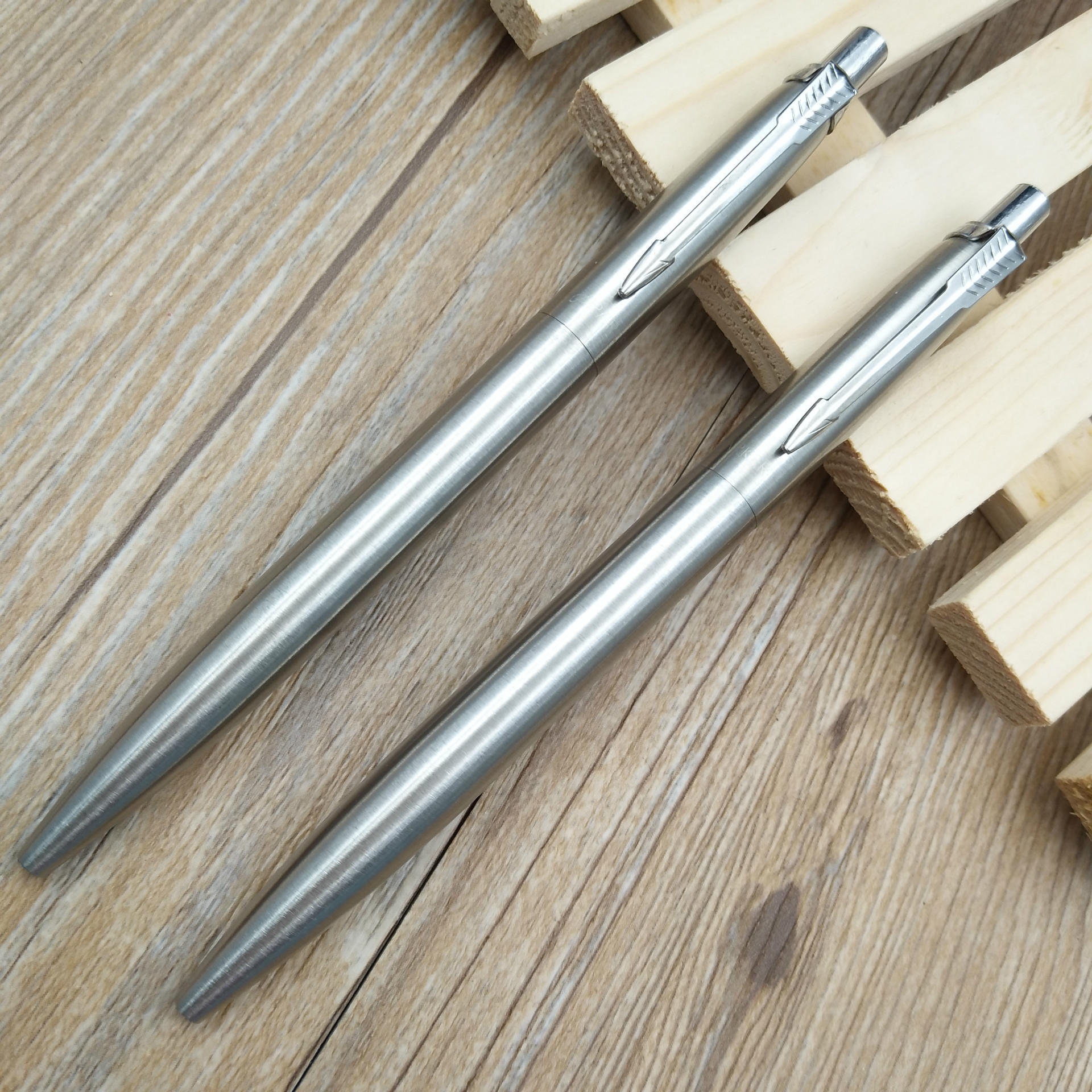 Wholesale T-wave ballpoint pens, semi-steel metal press ballpoint pens, all-steel metal ballpoint pens, advertising gift pens pic 5