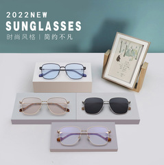 热销新款gm墨镜 抖音同款韩版太阳镜gm 男女款网红时尚大框偏光镜详情5