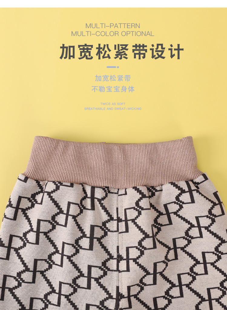 婴儿春秋装衣服男童女宝宝套装棉连体衣新生儿洋气开衫裤子三件套详情7