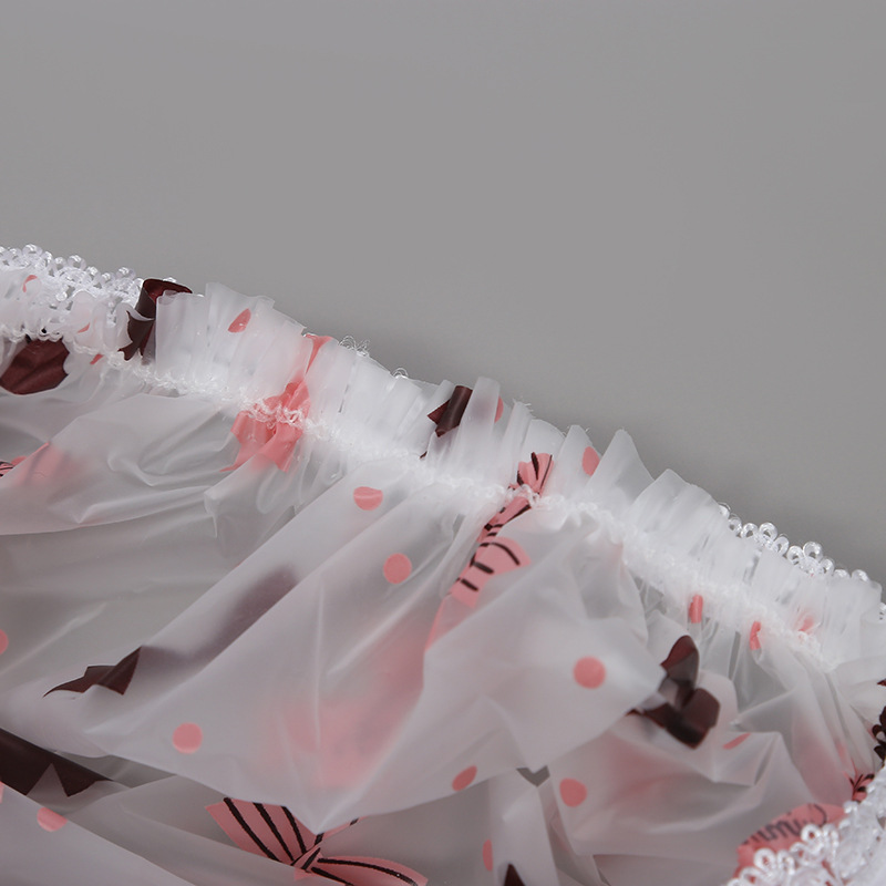 创意PEVA印花浴帽双层加厚防水洗澡淋浴头套卡通可爱发膜帽现货详情28