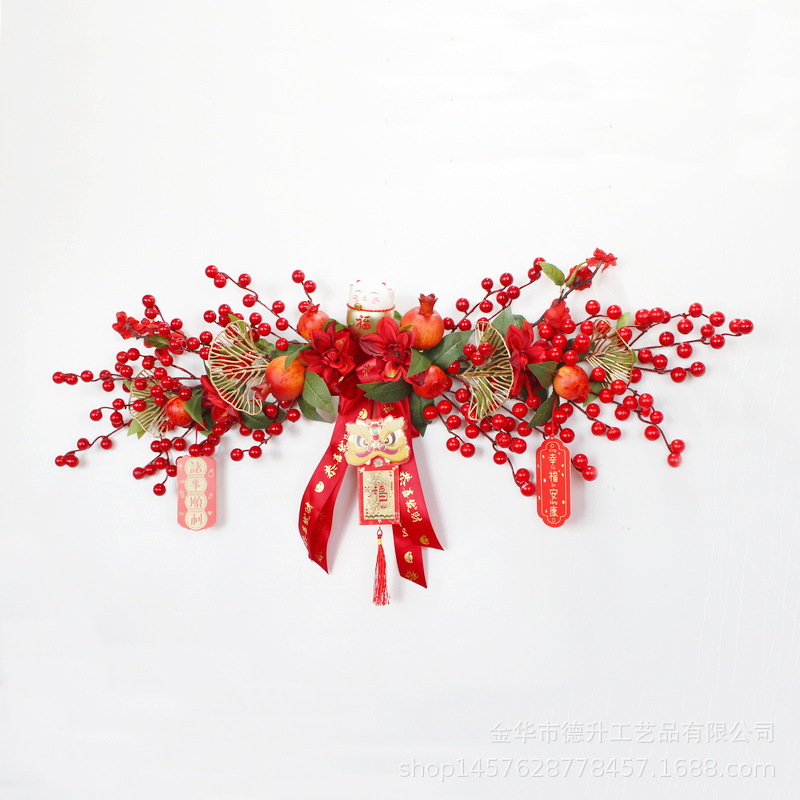 New Year decorations, festive wall-hung gifts, Lantern Festival housewarming items, Spring Festival wall decorations, New Year ornaments pic 9