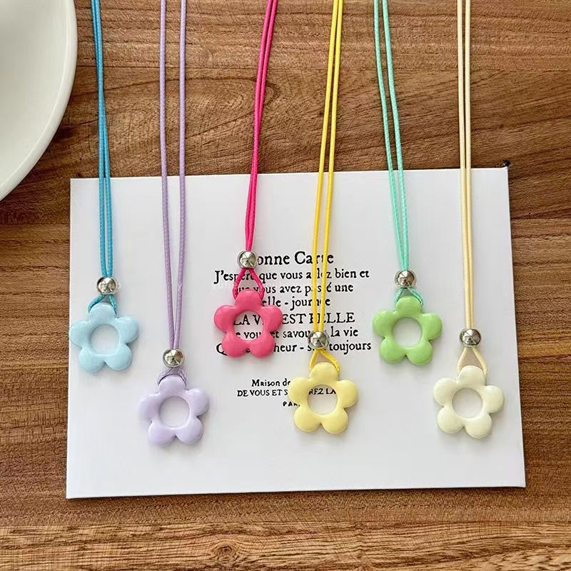 海边沙滩度假风贝壳轻奢项链ins小众设计感配饰编织绳甜美锁骨链详情5