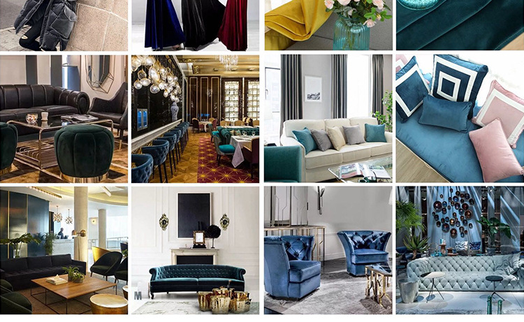 Wholesale of thickened Dutch velvet fabric, home textile fabric, sofa fabric, velvet velvet, short plush pic 11