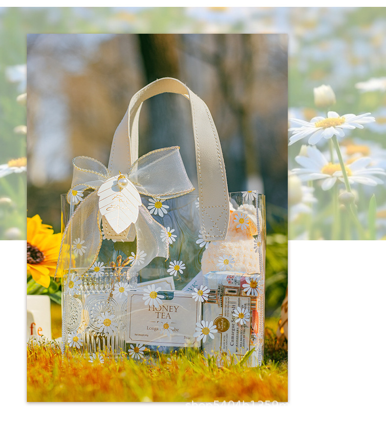 礼品袋pvc手提袋礼定生日结婚喜糖伴手礼袋子透明礼品袋礼物袋详情12