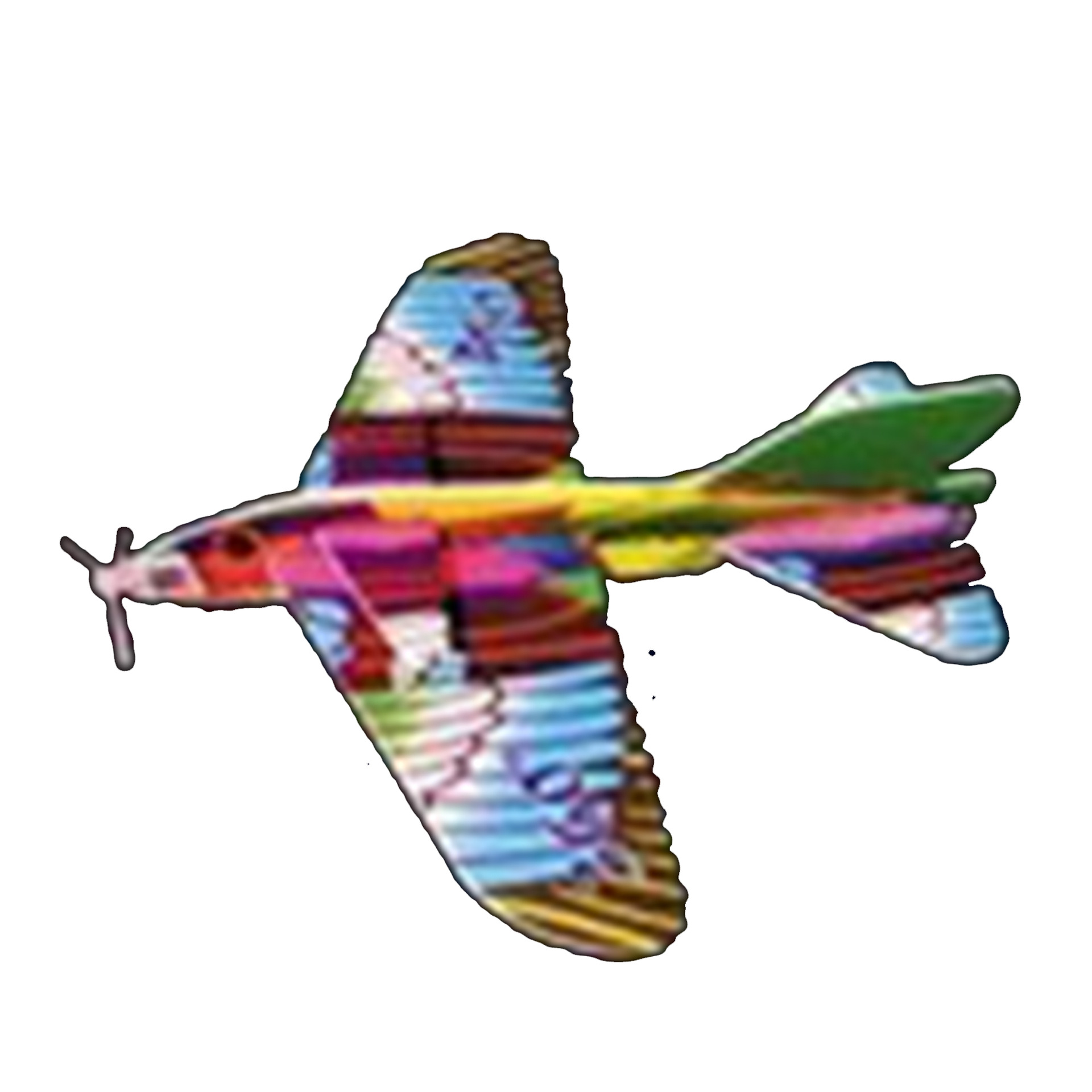 Assembling gliders, magic hand-throwing, hand-tossing, spinning planes, foam paper machines, small technological creations, diy science experiments pic 7