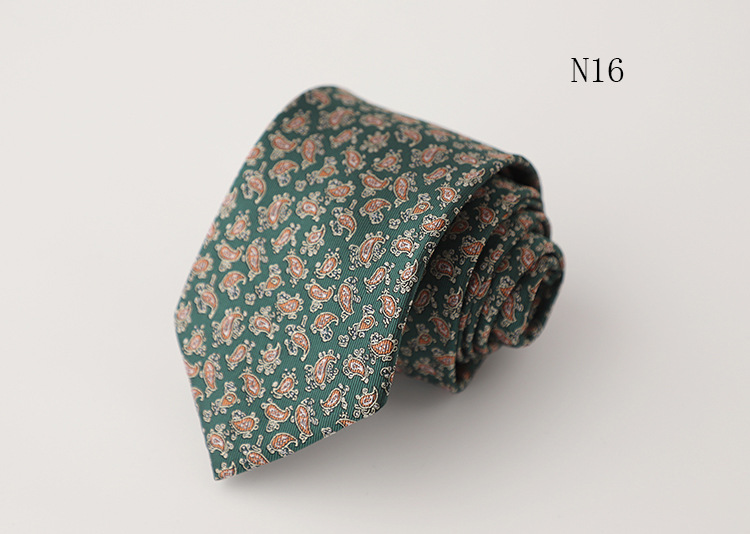 新品 工厂现货批发复古提花男士绅士领带宴会婚礼新郎伴郎韩版8CM详情17