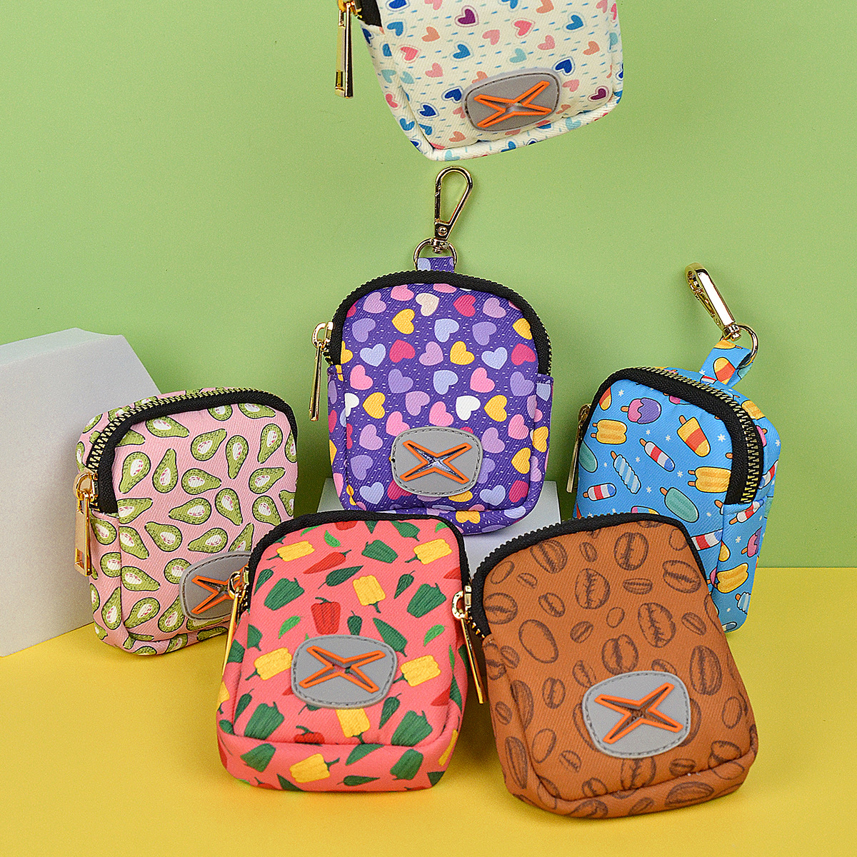 唛迪跨境新品工厂现货批发宠物猫狗项圈脖圈带装饰狗牌两件套代发详情3