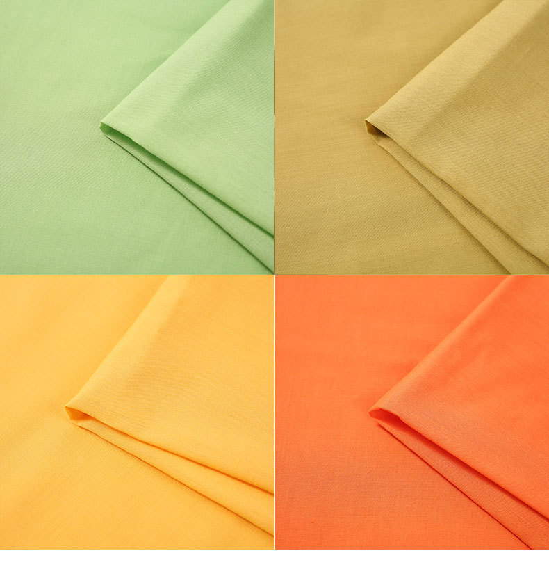 In stock TC polyester-cotton poplin fabric 96*72 pocket fabric for the inner lining of clothing and the edge trim of the toy lining fabric pic 3