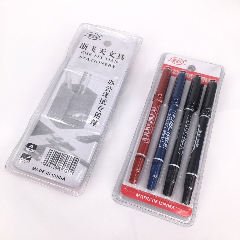 Double-headed pens, small 120 water-based and oil-based marker pens, neutral line pens, writing pens, office stationery in stock for wholesale pic 5