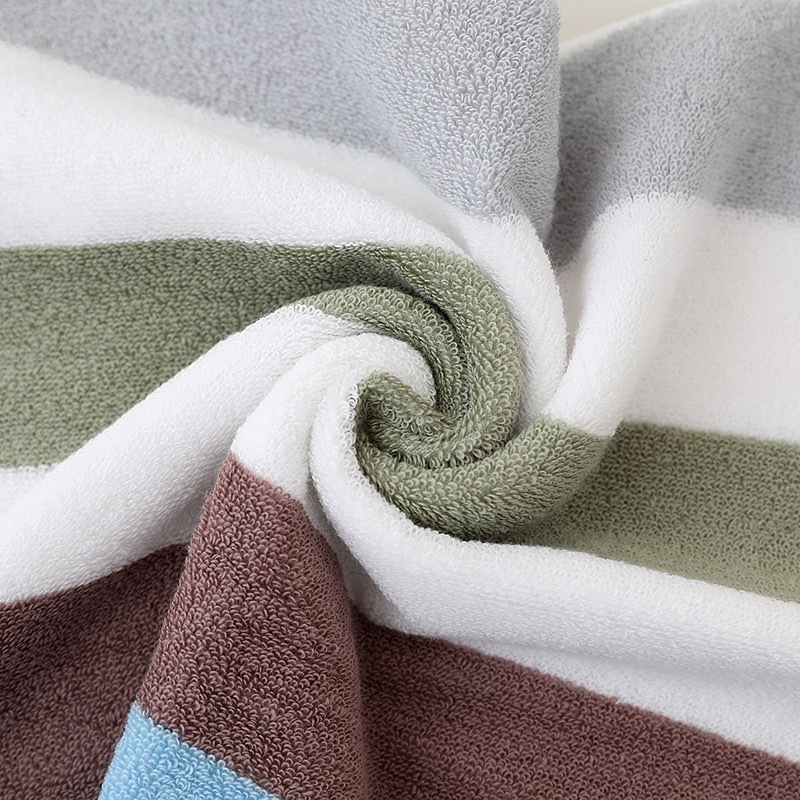 洁丽雅纯棉维也纳毛巾A类高档条纹成人洗脸吸水加厚面巾230149详情11