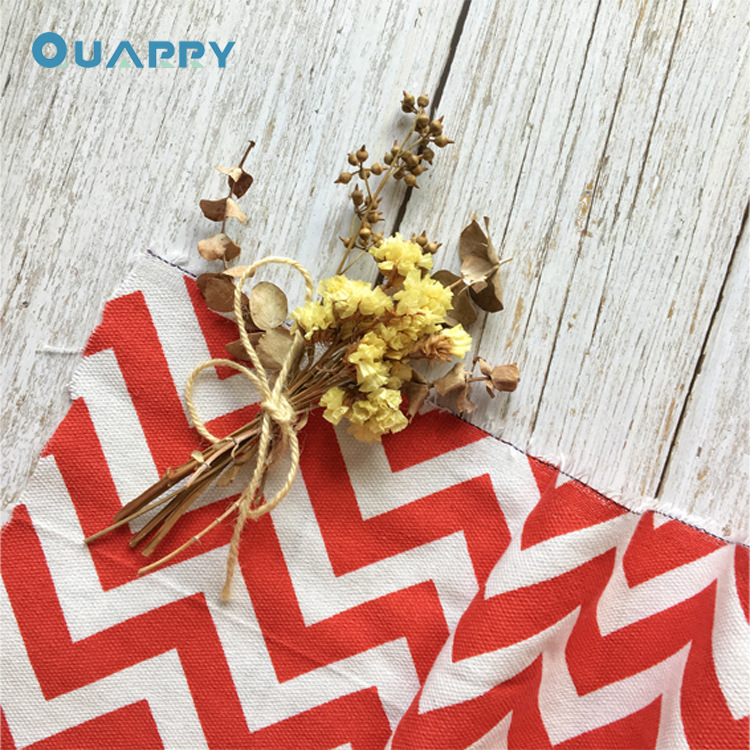 1.5cm wavy printed canvas polyester-cotton 8-amp bag, throw pillow, picnic mat, beach bag, Indian tent fabric pic 25