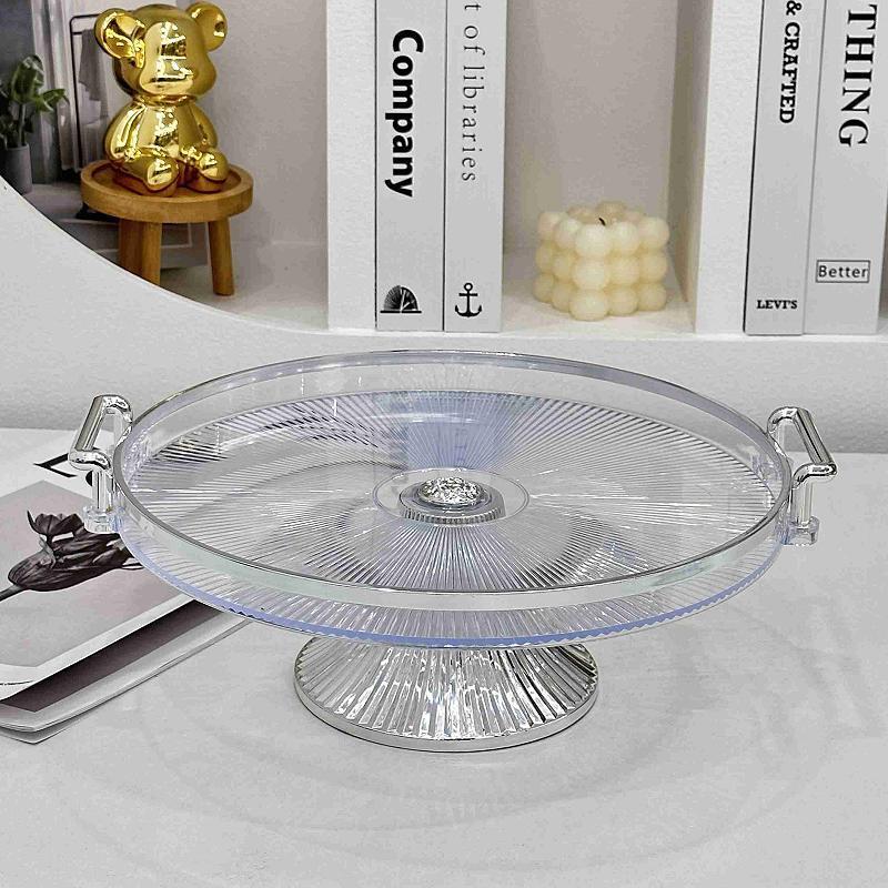 34 Creative European-style Home Fruit plate, living room coffee table, Plastic candy plate, dried fruit plate, Office snack plate, Small fruit plate pic 8