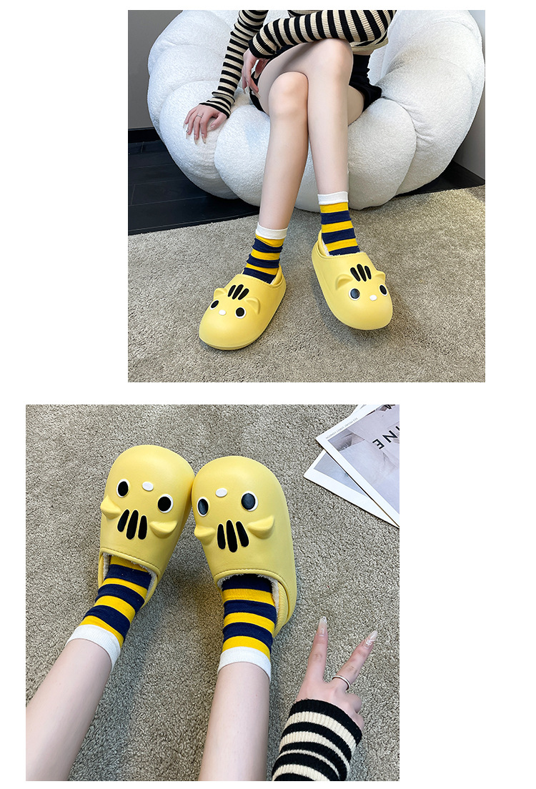 防水棉拖鞋女冬季家居室内防滑毛拖加绒拖鞋包跟厚底棉鞋男士批发详情14