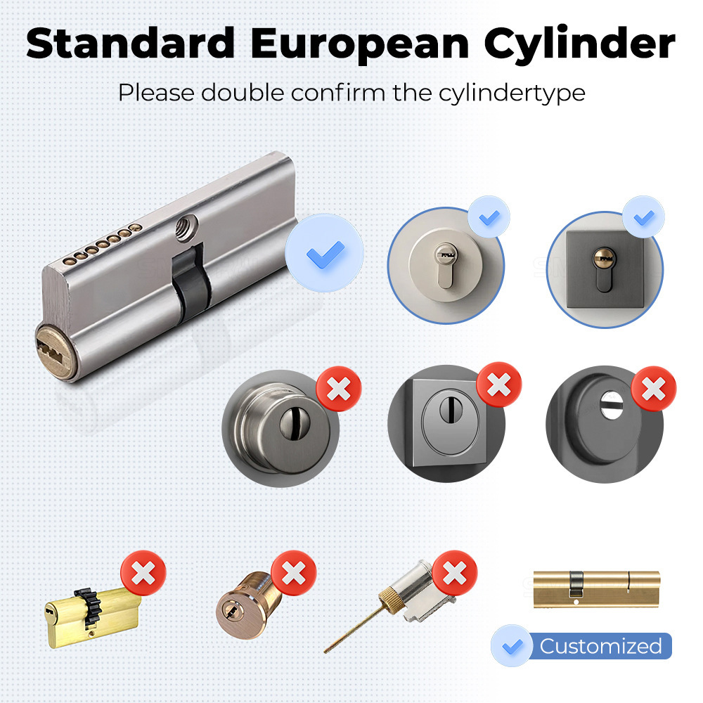 Graffiti control fingerprint smart lock core, all Bluetooth adjustable, universal apartment indoor office smart door lock pic 11