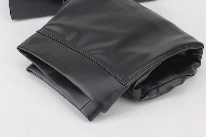 High-elastic magic slimming pu leather pants, fleece anti-cracking, hip-lifting, warm and elastic leggings pic 4