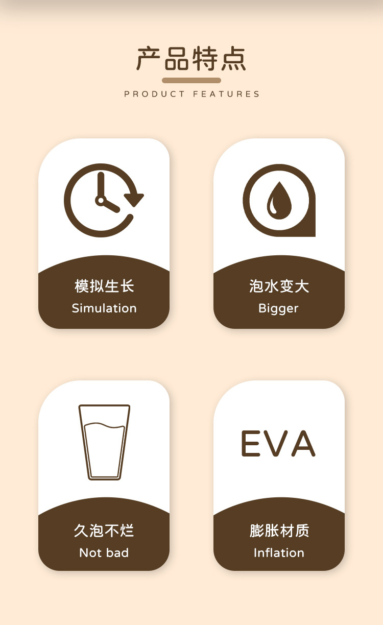 儿童玩具泡水恐龙蛋膨胀破壳可变大玩具男孩女孩恐龙孵化蛋盲盒详情2