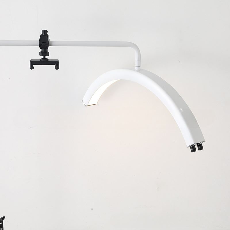 shanilak 24-inch long-arm floor lamp, cross-border nail art, eyebrow shaping, eye protection tattoo, U-shaped eyelash extension lamp, ironwork, simple style large street lamp, and other nail art products pic 6