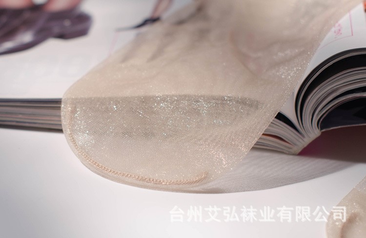 Factory direct supply of pearlescent silk stockings for women, ultra-thin, shiny black silk, sexy and shiny, anti-hook pantyhose, large size silk stockings pic 27