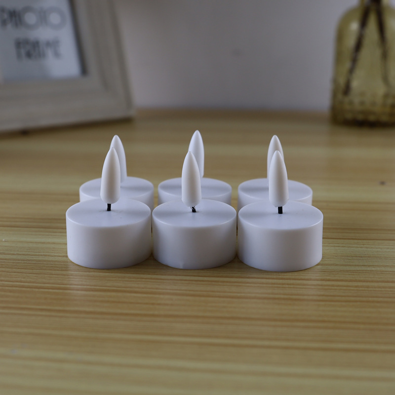 Bullet-shaped tea wax electronic candle LED tea wax simulation small candle pic 2
