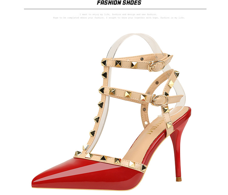 289-6欧美时尚铆钉女士尖头浅口高跟单鞋女式夏季新款凉鞋批发详情65