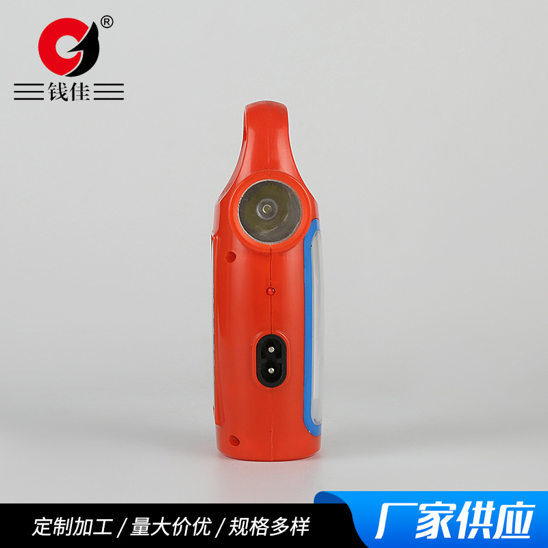 Mini outdoor led emergency light portable flashlight, lithium battery rechargeable solar flashlight, portable flashlight pic 7